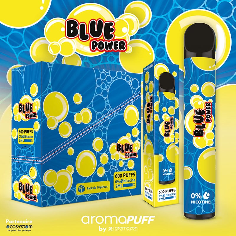 Vape jetable - Blue power