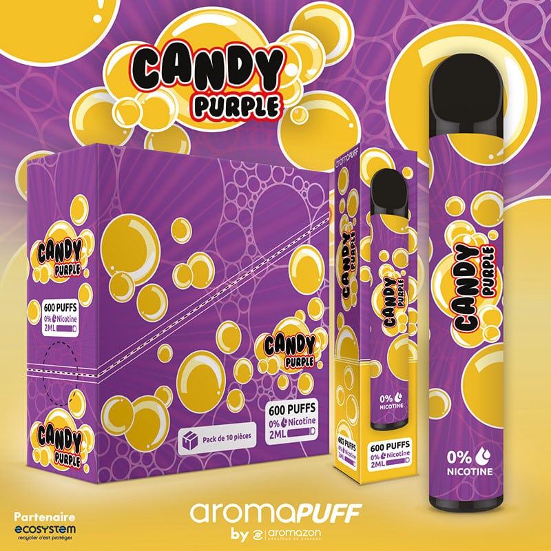 Vape jetable - Candy purple