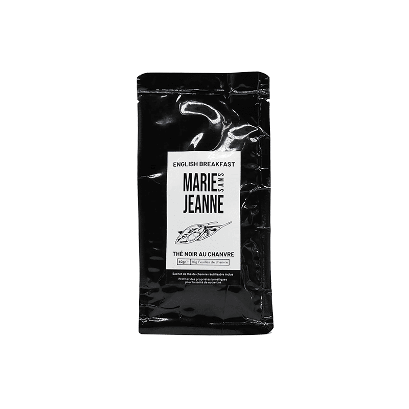 Thé infusé au CBD - English Breakfast