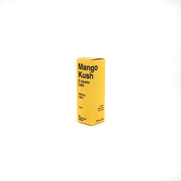 E-Liquide Le Chanvrier Suisse - Mango Kush - 10ml